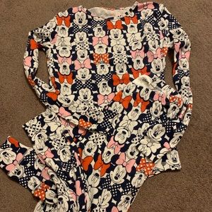 Girls Minnie Mouse gap Disney pajamas size 14